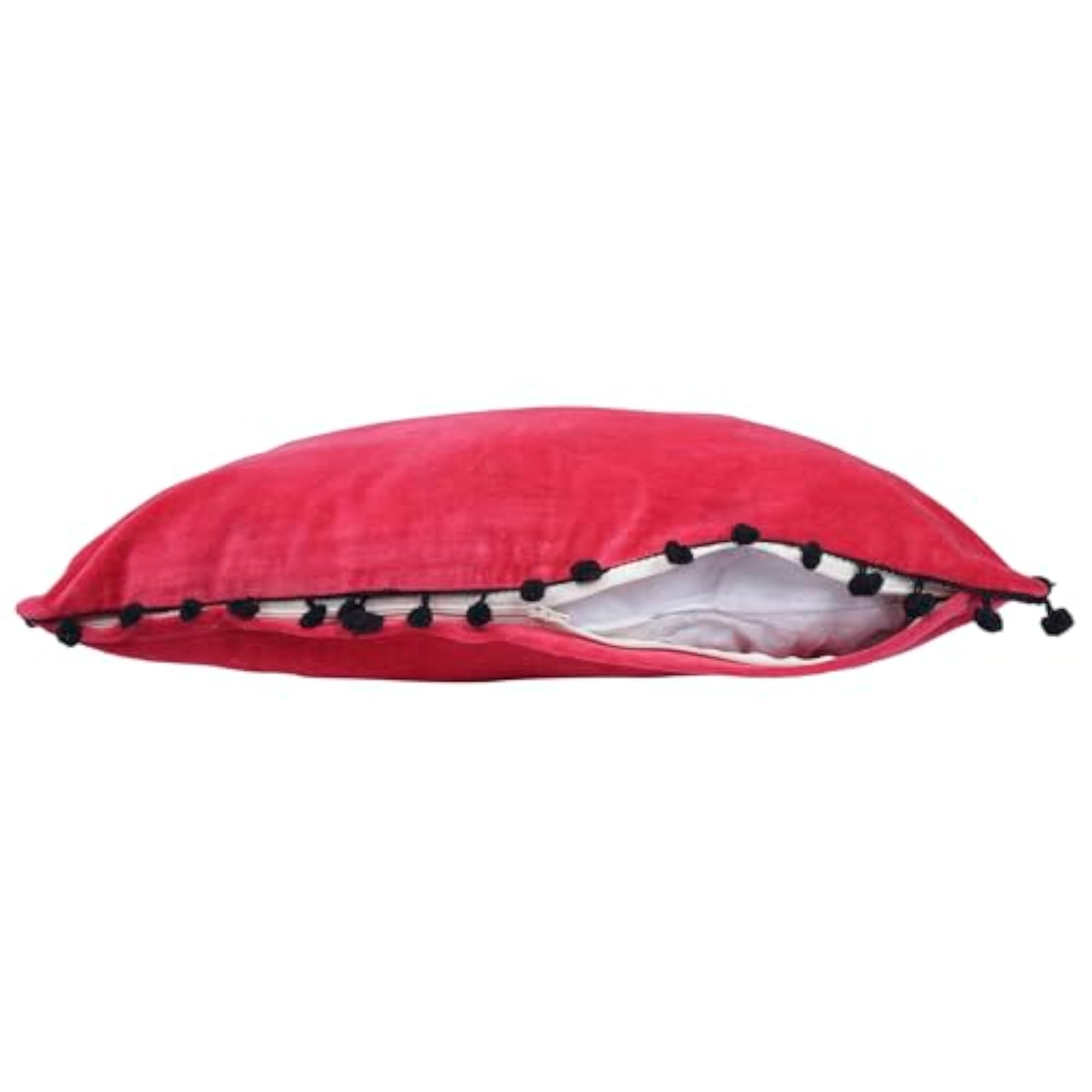 Pack of 5 Red Decorative Throw Pillow Covers