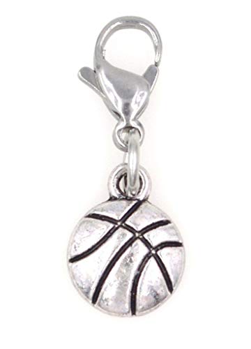 Mini baloncesto de deportes ZC 103B dije colgante con clip