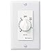 Intermatic FD15MWC 15-Minute Countdown Wall Timer for Fans and Lights, White