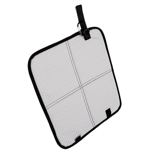 Generisch Cojín de asiento plegable – Esterilla de suelo engrosada – con mosquetón, plegable, resistente al agua, para picnic, camping, avión, viajes, eventos deportivos, césped, parque