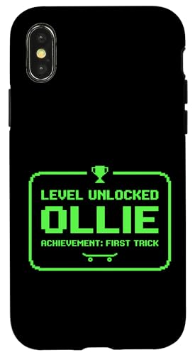Level Unlock Ollie �X�P�[�g�{�[�h �L�b�Y �ʔ��� �X�}�z�P�[�X iPhone X/XS �p