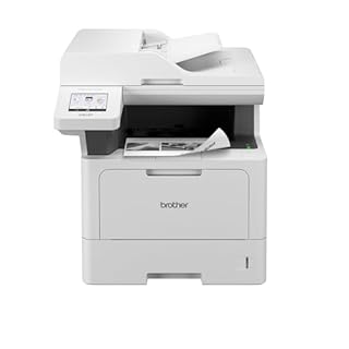 Brother DCP-L5510DW Imprimante Multifonction Laser Monochrome 3-en-1 Professionnelle - WiFi, USB, Ethernet - Impression jusqu'à 48 Pages par Minute