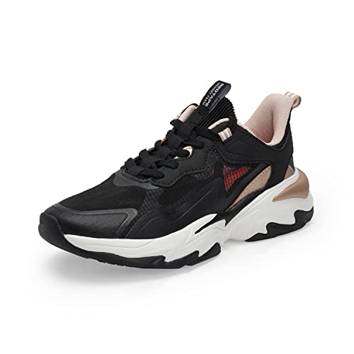 Buy Red Tape Women Black Walking Shoes4 at Amazon.in