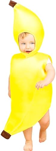 Funidelia | Banana Costume for Babies for baby Fruit, Food - Costumes for kids, accessory fancy dress & props for Halloween, carnival & parties - Yellow
