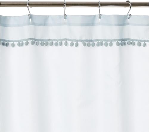 Avanti Linens - Fabric Shower Curtain, Oceanscape Inspired Bathroom Decor (Blue Lagoon Collection) - Image 2