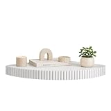 TIENDA EURASIA – Estantería de Pared Flotante Acanalada en MDF con Acabado...