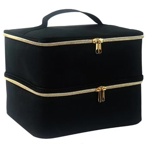 Sac transport portable de vernis à ongles pour manucure à domicile