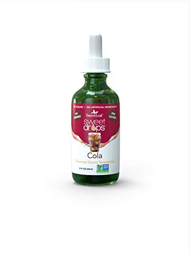 SweetLeaf Stevia Sweet Drops Liquid Sweetener, Cola Flavor, 2 fl. oz. Bottle