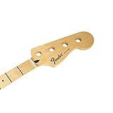 Original Fender Ersatzteil Fender™ Standard Series Jazz Bass® Hals, 20 Medium Jumbo Bühne, Maple (Ahorn) Griffbrett