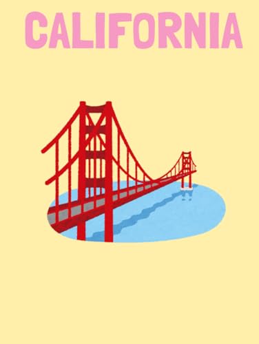 Travel Photo Album - California: A Beautiful Scrapbook with Blank Pages for Your Travel Memories