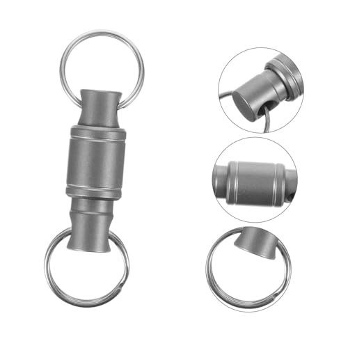 Libération rapide pour clés avec ce carabiner détachable anti-perte - 6