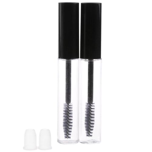 Jowxsx 2 Bottle Set 7 Ml Acrylic Mascara Tube Cosmetic Container Eyelash Bottle Travelable Refillable Durability Stylish, Eyes