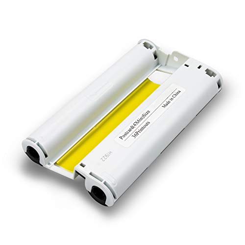 Absonic 4 Pack Compatible Ink Cartridges Replace For Canon Selphy Kp-108In Kp108 Color Ink Cassette 4X6 Inch For Selphy Cp1300 Cp1200 Cp1500 Cp800 Cp900 Wireless Compact Photo Printer (Without Paper) #TOP1