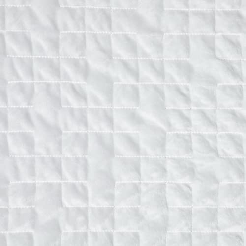 Gravity Blanket Weighted Blanket For Adults, 15Lbs White 48"X72" Twin/Single, The Original Weighted Blanket For Sleep, Cotton Made Blanket With Washable Removable Microfiber Duvet Cover #TOP7