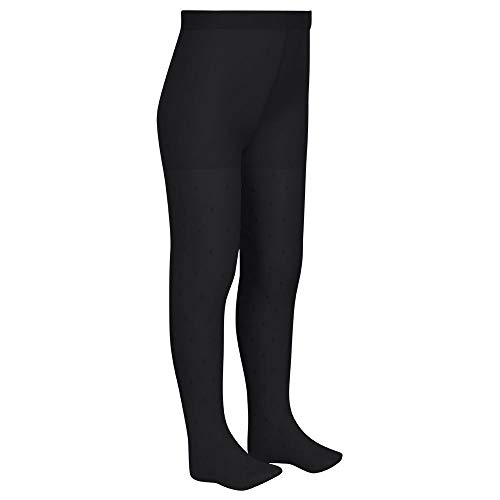 Lobinha Poá, Meia Calça Meninas, Preto (Black), M