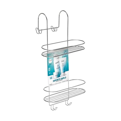 Prateleira Para Shampoo Para Caixa Arthi Cromado