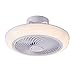 18 w nowoczesnym wentylatorze sufitowym z pilotem świetlnym, 3 kolory 3 prędkości zamknięty wentylator sufitowy, niski prof. (światło wentylatora sufitowego)
