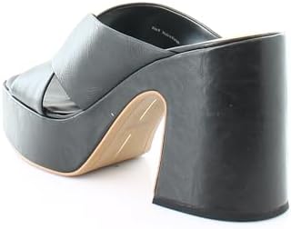 Dolce Vita Women's Wonder Heeled Sandal, Onyx Leather, 8.5 | Image 4