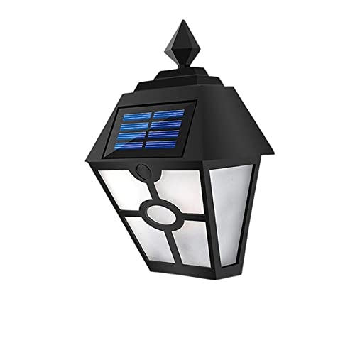 Lampe solaire de jardin de rue allée clôture et applique murale d'extérieur