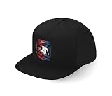 Generisch Be Savage not Average Fitness Motivation Bodybuilding Schwarz Full Cap mit gedrucktem Design Einheitsgröße