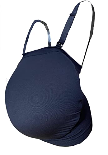 BIMEI Bolsa para mulheres grávidas falsas para mulheres grávidas para mulheres grávidas, Preto, XX-Large