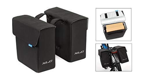 XLC BA-S90 Sacs pour Adulte Noir : transportez vos affaires de vélo sans effort et en sécurité