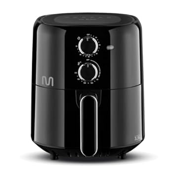 Fritadeira Elétrica Air Fryer 3,5L 1500W 220V Preto Multi - GO214
