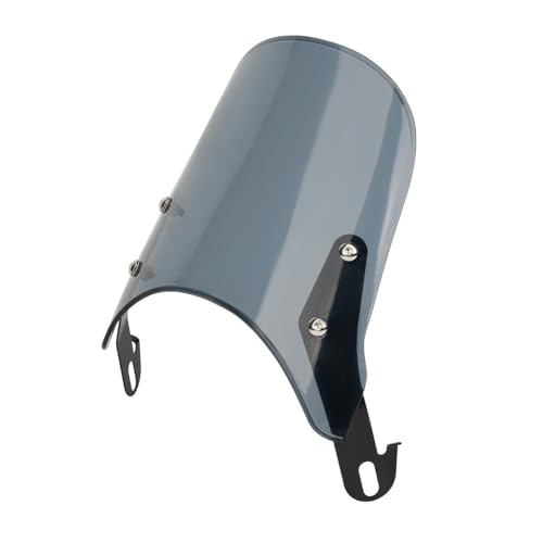 Pare-brise déflecteur de vent moto accessoires allongés épaissis rechange gris