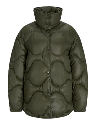 Veste Matelassée Otw Sn JJXX Jxstella Shiny Blouson Hiver Chaud Femme