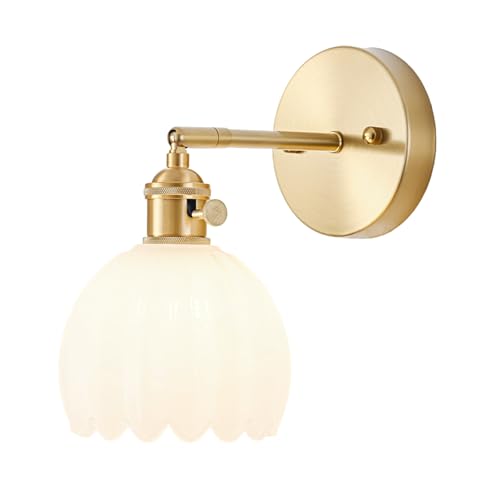 LINSEEDS Tulip Glass Sconce