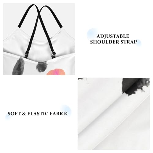 Abstract Art Girls Swimsuits 1 Piecing Swim Suit for Girls Bathing Suits for Teens Beach Swimwear 7-8T3