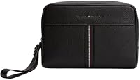 Tommy Hilfiger Herren Pouch Tasche Central mit Handschlaufe, Schwarz (Black), Einheitsgröße