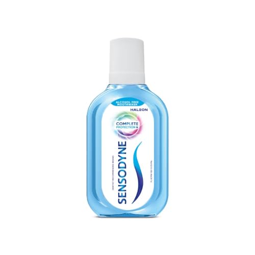 Sensodyne Mouthwash Complete Protection+ | Alcohol-free All-in-One Mouth Wash for Sensitivity Protection, Strong Teeth and Lasting Freshness, Pack of 100ml | No Burning Sensation product image 9