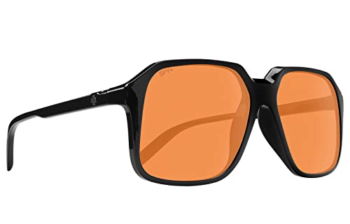 Spy Optics - Hot Spot Black - Orange, Gafas De Sol, Large, Unisex Adulto