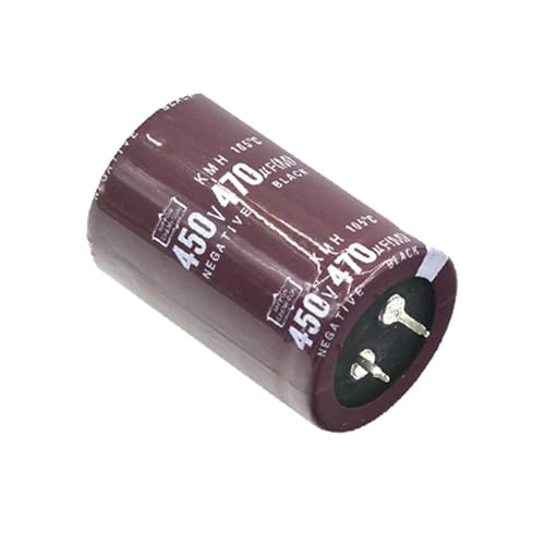 Condensateur aluminium 450V 330uF haute tension pour filtrage de courant continu