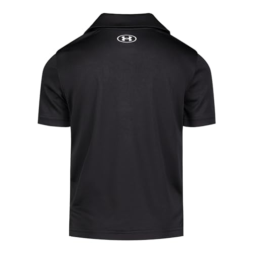 Image of Under Armour Boys' Matchplay Short Sleeve Golf Polo, Lightweight Performance Stretch, Logo Detailing