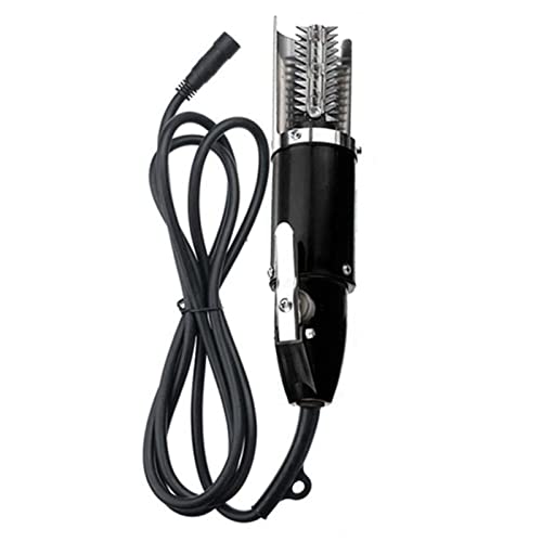 GZPKJ Kabelgebundener Elektrischer Fischschuppen-Entferner, Tragbarer, Automatischer, Leistungsstarker Fischschaber-Reiniger, Edelstahl-Walzenklinge, Wasserdicht, Mit Wechselstromadapter Cover