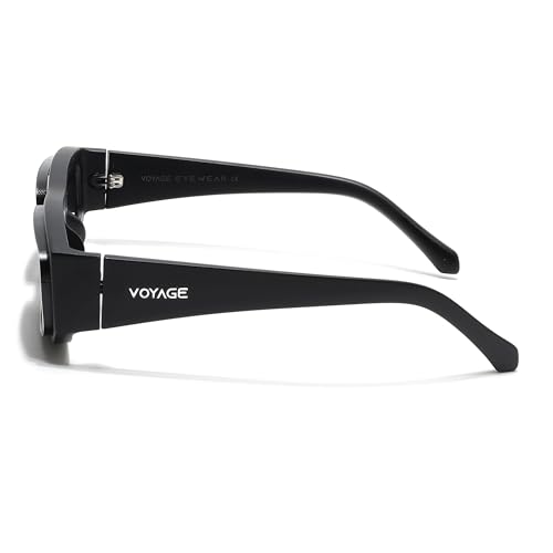 Image of Voyage UV Protected Rectangle Sunglasses for Men & Women