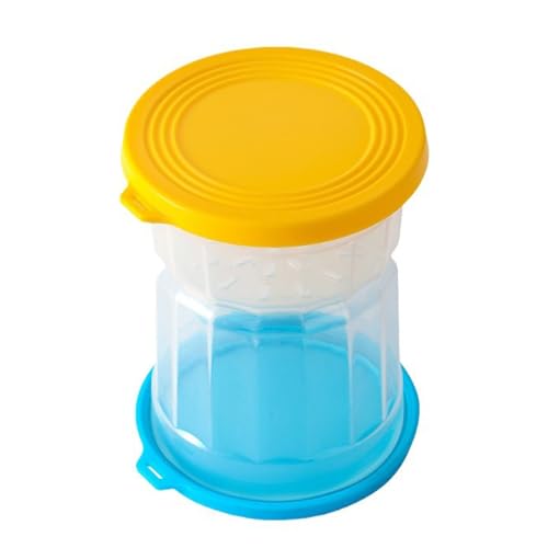 Tarro para encurtidos de aceitunas, tarro de reloj de , tarro hermético separador de jugo de encurtidos para encurtidos de aceitunas, material seguro de calidad alimentaria (Etaingyeunejcsego-11)