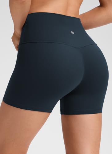 Image of CRZ YOGA No Front Seam Biker Shorts 4 inch | Butterluxe, Extremely Soft, Gentle Compression, Yoga, High Waisted, for Women