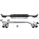 Heckdiffusor Glanz + Endrohr Sport Look passt für BMW F32 F33 F36 425 428 430