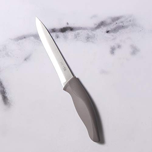 Meyer Stainless Steel Classic Paring Knife, Kitchen Tools, Kitchen Items, 12 cm Straight Edge, Silver