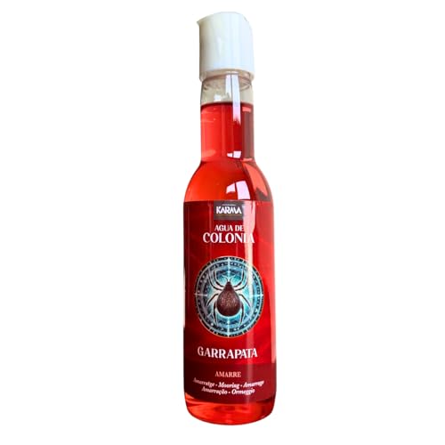 Agua de Colonia de Garrapata para Amarre (200ml) | Loción Perfumada Especial con Aroma a Rosa y Geranio para Amarrar a la Persona Amada.