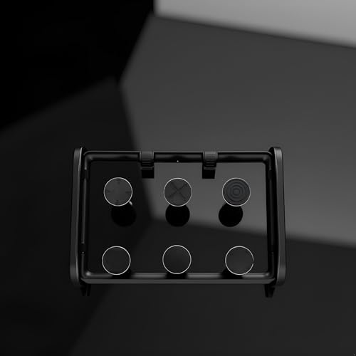 Image of 6Pcs Black Silicone Thumb Stick Grips Caps Analog Thumbstick Joystick Cap Cases and Storage for PS PSV 2000 PSV 1000