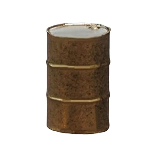 Vaveren Diorama 1/64 Oil Barrel Miniature Diorama Scenery Dollhouse Accessories DIY Projects Fairy G