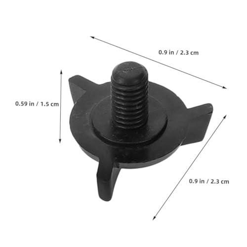 Tornillos negro 20 soluciona visera suelta de casco de moto 2