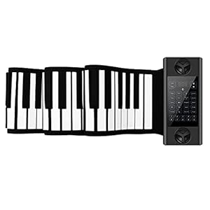 Elektronische handgerolde piano professionele 88-toetsen draagbare dual-mode Bluetooth APP smart teaching ingebouwde…