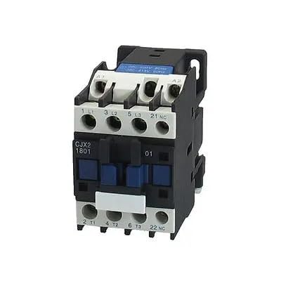 LKPEHTAGN 380-415V Coil Motor Controler AC Contactor 3P 3 Pole NC 220V 18A
