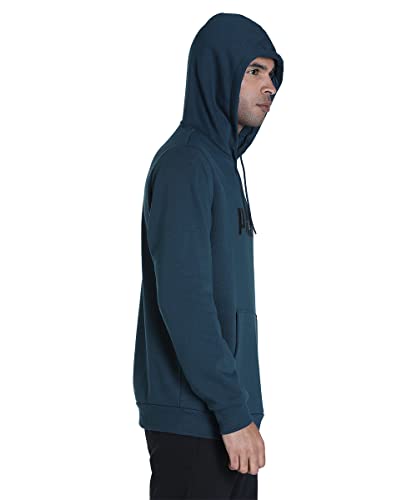 Image of Puma Cotton Men Ess Big Logo Hooded Neck Hoodie Fl (S) Mineral