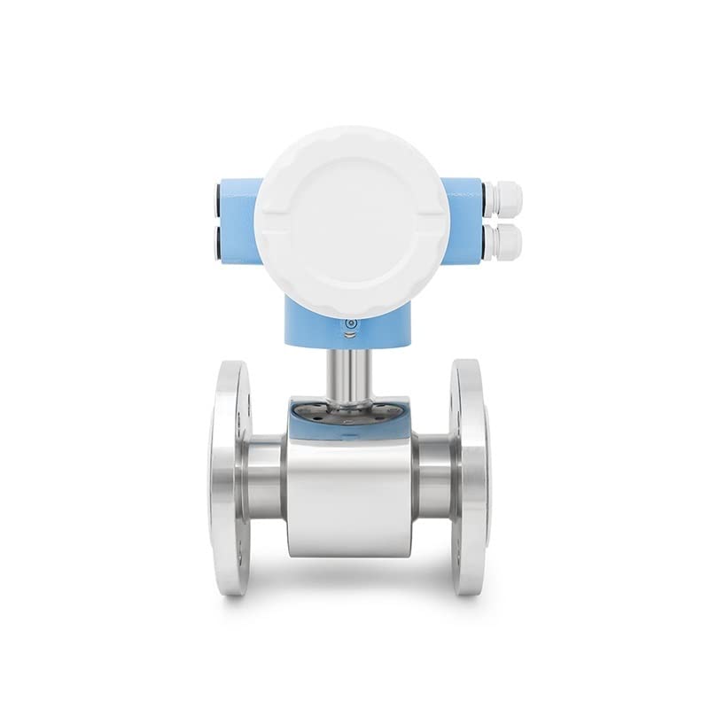Genérico Medidor de Flujo Digital Industrial Sensor de Enlace de Brida de Alta precisión Medidor de Flujo electromagnético de tubería estándar (Color : DN-50)